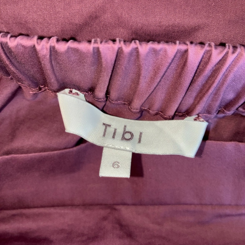 Tibi Off-the-Shoulder Mini Dress - Picture 5 of 8